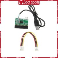 Godd 1 44MB 3 5 Bộ Chuyển Đổi Cáp USB Sang 34Pin Floppy Drive Connector U Disk Sang Floppy D