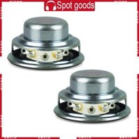 Godd 2 Chiếc 5W 4Ohm Loa Hình Tròn 40 Mm Loa Siêu Trầm Đa Phương Tiện Di Động
