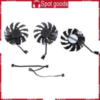 Godd 3 Chiếc PLA09215S12H 82mm 4Pin Video Card Quạt Làm Mát Thay Thế Cho 2080 Đồ Họa