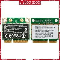 Godd BCM94313HMGB 2 4 5Ghz Không Dây 802 11 N BT 3 0 Nửa MINI PCI-E Thẻ WIFI Cho HP