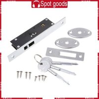 Godd Hợp kim nhôm bền bỉ Khóa móc cửa trượt hình chữ thập cho khóa bu lông chìa khóa Fo