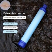 Goddes 10000 Gallon Bộ lọc nước cá nhân ngoài trời, Hệ thống lọc 4 tầng siêu nhẹ 0,01 Micron Máy lọc nước cầm tay Ống hút sinh tồn VN