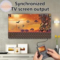 Goddes Retro Di Động Mini Cầm Tay Máy Chơi Game Video 8 Bit 3.0 Inch Màu LCD Trẻ Em Màu Game Thủ Tích Hợp 500 Trò Chơi VN