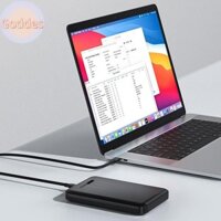 Goddes Type-C Sang USB 2.5 Inch SATA Đa Năng SSD Tốc Độ Cao Ổ Cứng Ngoài Dành Cho Laptop Máy Tính PC USB3.0 Cho Windows Mac VN