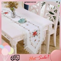 [Goddess2.vn] Vải bàn ăn ren vành 15x58 / 70in Phong cách đồng quê cho tiệc cưới lễ hội