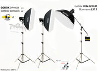 Godox DP400III và bộ softbox