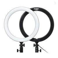 Godox LR120 12 Inch LED Ring Light Studio Chụp ảnh Ánh sáng lấp đầy 3000K-6000K Nhiệt độ hai màu Độ sáng có thể điều chỉnh USB Powered với giá đỡ điện thoại để phát trực tiếp Selfie M