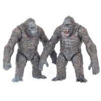 Godzilla 18cm vs. Kong Anime Hình Đầu Lâu Lsland King Kong Tinh Tinh Quái Vật Vua Orangutan Gorilla PVC Nhân Vật Hành Động Bộ Sưu Tập Mô Hình Búp Bê Đồ Chơi