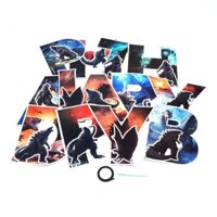 Godzilla Balloons Decor For Birthday Theme Party Banner Toppers