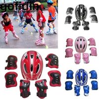 gofidin 7 Bộ Trẻ Em Trượt Xe Đạp Xe Đạp Mũ Bảo Hiểm An Toàn Đầu Gối Khuỷu Tay Miếng Lót