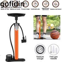 gofidin bơm lốp xe đạp có đồng hồ đo, máy bơm sàn xe đạp đứng trên sàn mini, máy bơm hơi phụ kiện đi xe đạp hạng nặng máy bơm bóng xe đạp điện xe máy bóng xe đạp