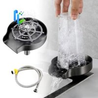 Gofidin Bồn Rửa Chén Thủy Tinh Rửa Loại Bấm Rửa Cốc Dụng Cụ Trà Sữa Chai Bia