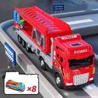 Gofidin Double Decker Trailer Đồ chơi biến dạng gập lại cho bé trai