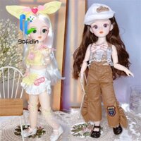 GOFIDIN Gofidin Khớp có thể tháo rời Búp bê Đồ chơi nhà chơi đầy màu sắc Đồ chơi trẻ em