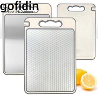 Gofidin Hai mặt, Thớt thép không gỉ chống trượt, Tiện ích nhà bếp bằng rơm lúa mì chống trầy xước