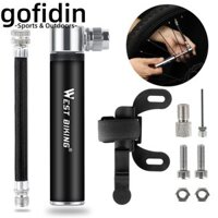 gofidin Máy bơm lốp xe đạp Mini 120 PSI Hợp kim nhôm MTB Road Xe đạp Máy bơm lốp