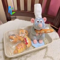 Gofidin Ratatouille Chef Remy Sang Trọng Đồ Chơi Chuột Bạn Gái Chính Hãng