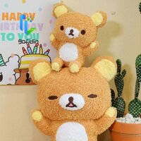 Gofidin Rilakkuma Gấu Búp Bê Nhồi Bông Mềm Kèm Đồ Chơi Người Lớn Trẻ Em