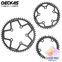 [GoGo Bike] Đĩa rời nhôm xe đạp cho Fixed Gear Single Speed 110BCD 130BCD DECKAS