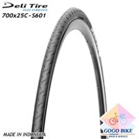[GoGo Bike] Lốp (Vỏ) xe đạp Deli Tire S601 700x25C - 1 Cái