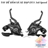[GoGo Bike] Tay đề xe đạp ST EF51 3x8 Speed