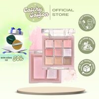 [GOGO TALES] Bảng Phấn Mắt 2 Tầng GOGO TALES 9 Ô Kèm Má Hồng & Highlight Glaze Light Dream (GT663)