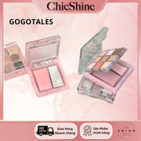 GOGO TALES - Bảng phấn mắt má highlight Gogotales 2 tầng GT663