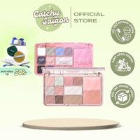 [GOGO TALES] Bảng Phấn Mắt GOGO TALES 11 Ô 4in1 Má Hồng Kèm Tạo Khối/Highlight Trái Tim (GT724)