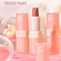 Gogo TALES GOGO Dance Hai Mặt Mây Son Môi Làm Trắng Da Trơn Son Môi Nhung Sương Môi Glaze Màu Khỏa Thân Sinh Viên Fe