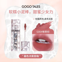 ✨Gogo TALES GOGO Dance Ice Cube Son Môi Son Bóng Giá Rẻ Sinh Viên Matte Blush Son Bóng 25.3.24