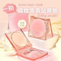 Gogo TALES Light Transparent Makeup Setting Powder Hold Makeup Cover Oil Dry Skin Matte Natural