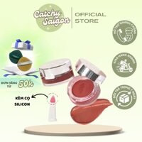 [GOGO TALES] Son dưỡng có màu dạng hũ tráng gương GOGO TALES kèm cọ silicon hỗ trợ dưỡng ẩm môi Lip Jelly (GT539)