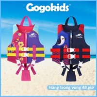 Gogokids Áo Phao Bơi Trẻ Em để Học Bơi Áo Cứu Hộ với Dây Đeo An Toàn Có Thể Điều Chỉnh cho Trẻ Em 1-9 Tuổi