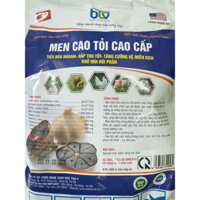 Gói 1 kg- MEN TỎI CAO CẤP-bổ sung men tỏi đậm đặc giúp vật nuôi tiêu hoá tốt,tăng sức đề kháng