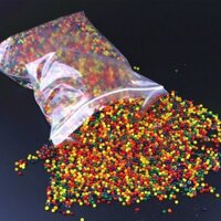 gói 1kg hạt nở nhiều màu- nguyên liệu làm slime