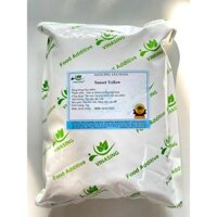 Gói 1kg màu SUNSET YELLOW - thương hiệu Vinasing (màu gạch tôm)