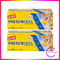 [Gói 2] Glad Press 'n Seal Mini (Magic Wrap) / 20cm x 40m / Bọc thực phẩm