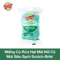 Gói 2 miếng rửa chén hạt nổi siêu sạch Scotch-Brite 3M CR-HNSS-G2 - gói 2