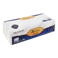 Gói 200 tờ khăn giấy lụa Bless You Famille không mùi 2 lớp