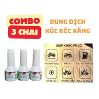 Gói 3 chai dung dịch Powerful Injector Carbon Cleaner 75ml - Vệ sinh kim phun và buồng đốt xe máy