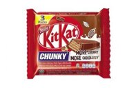 GÓI 3 THANH BÁNH CHOCOLATE KITKAT CHUNKY 38G