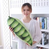 Gối 3D quả đậu_gấu bông, quà tặng, phụ kiện