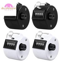 Gói 4 Bộ đếm Clicker 4 số, Máy đếm cơ cầm tay Clickers Pitch Counter