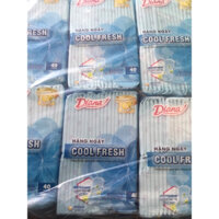 Gói 40 Miếng (Loại Nhỏ 15.5cm Không Cánh)- Combo 6 Gói Băng Vệ Sinh Diana Sensi Hàng Ngày Cool Fresh