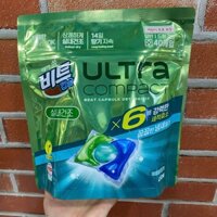 Gói 40 Viên Nước Giặt Hương Hoa Táo Lion Korea Hàn Quốc 320 Gam ( 40 Viên x 8g)