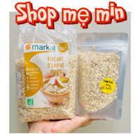 Gói 500g Yến mạch hữu cơ Pháp Markal cho bé từ 6 tháng, Yến mạch làm cháo, bánh, đậu hũ non SHOP MẸ MIN