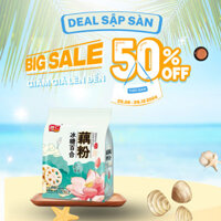 Gói 600g Bột Sen Bách Hợp Đường Phèn, Bột Ngô, Bột Óc Chó Trí Nhân *