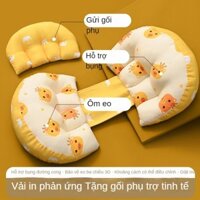 Gối Bà Bầu Cánh Tiên kèm gối phụ kê đỡ bụng, tựa lưng cho mẹ bầu