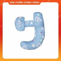 Gối bà bầu chữ J vừa ôm gối ngủ vẫn ôm được cả ông xã, ngủ ngon, giảm đau lưng.