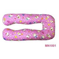 Gối bà bầu chữ U berry MN1001 (Hồng Kitty)